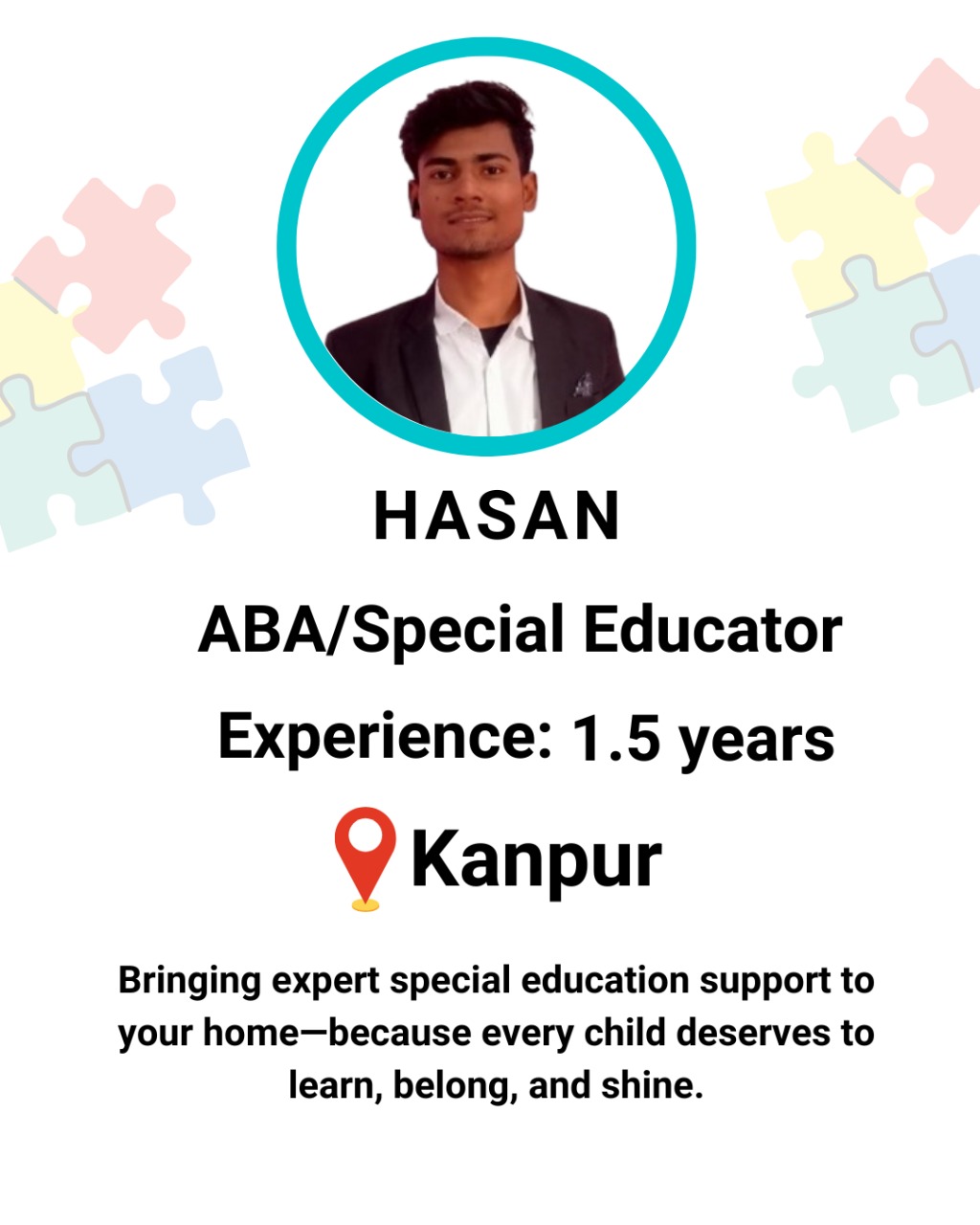 Hasan - Special Educator